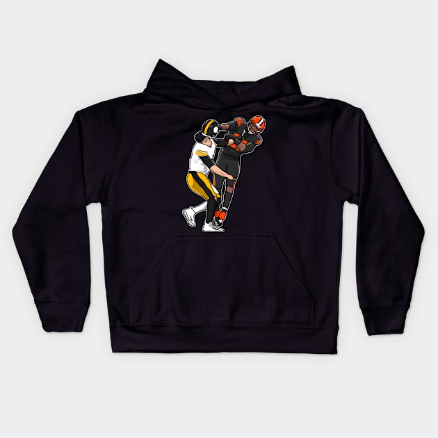 garrett rudolph Kids Hoodie by rsclvisual